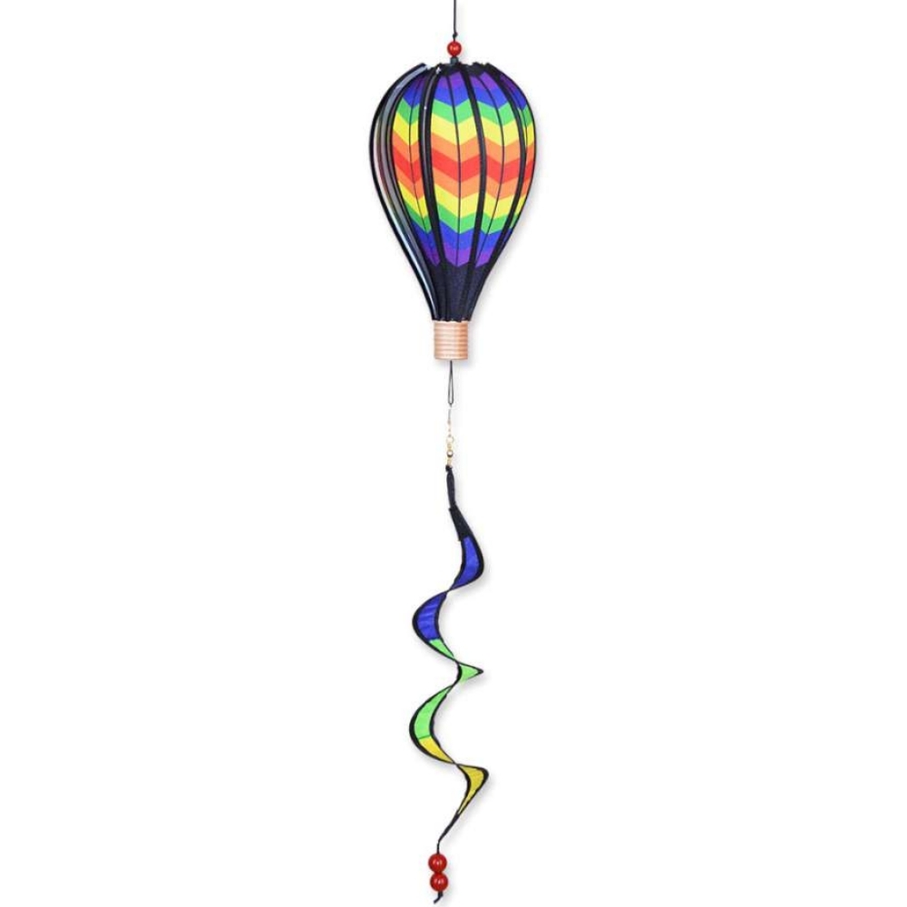 Double Chevron 12" Hot Air Balloon Wind Spinner